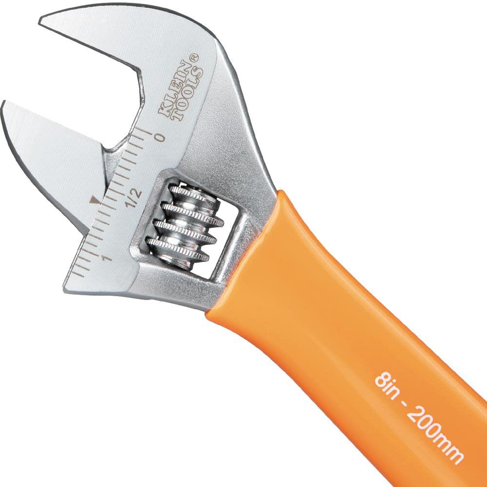 Extra Capacity 8-in Steel Adjustable Wrench O5078