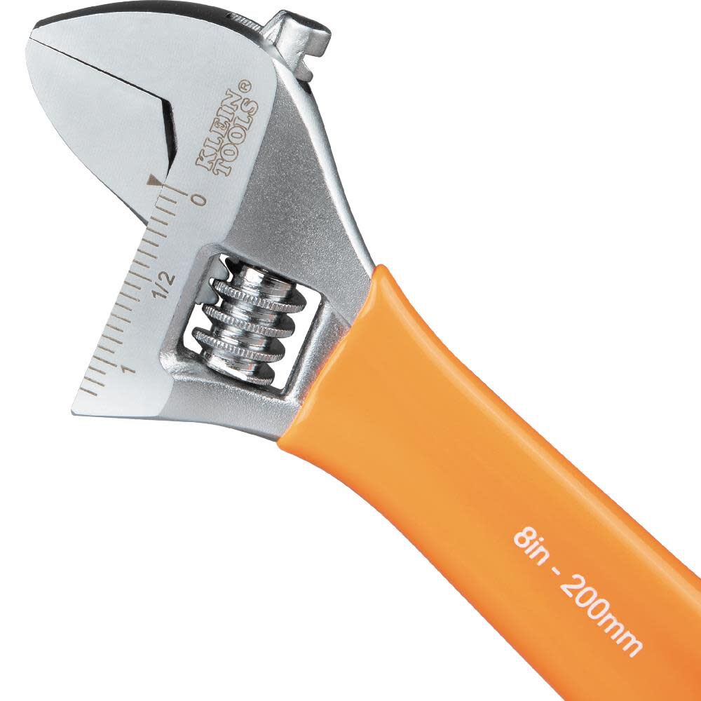 Extra Capacity 8-in Steel Adjustable Wrench O5078