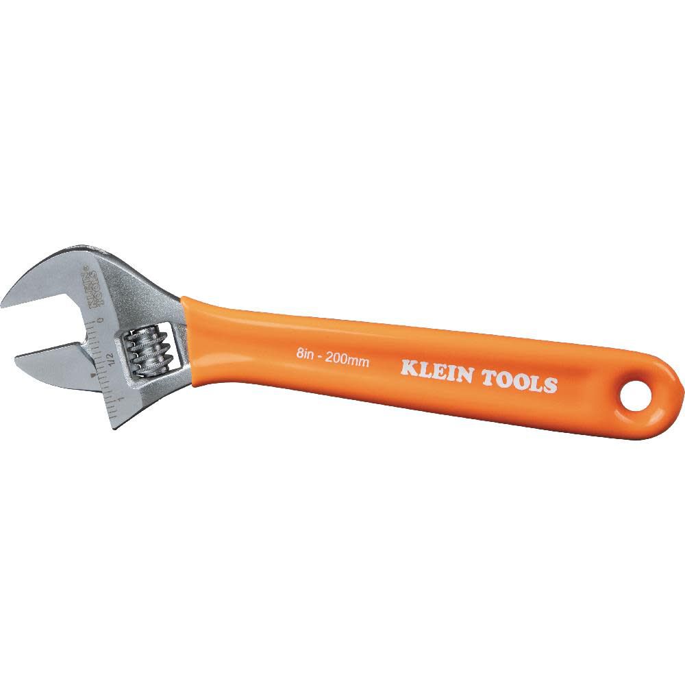 Extra Capacity 8-in Steel Adjustable Wrench O5078