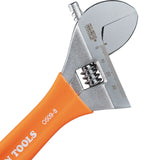 8 Inch Extra-Wide Jaw Adjustable Wrench O5098