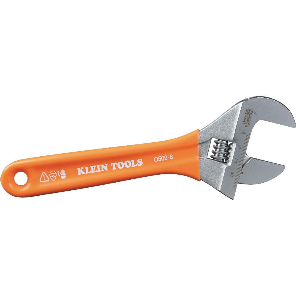 8 Inch Extra-Wide Jaw Adjustable Wrench O5098