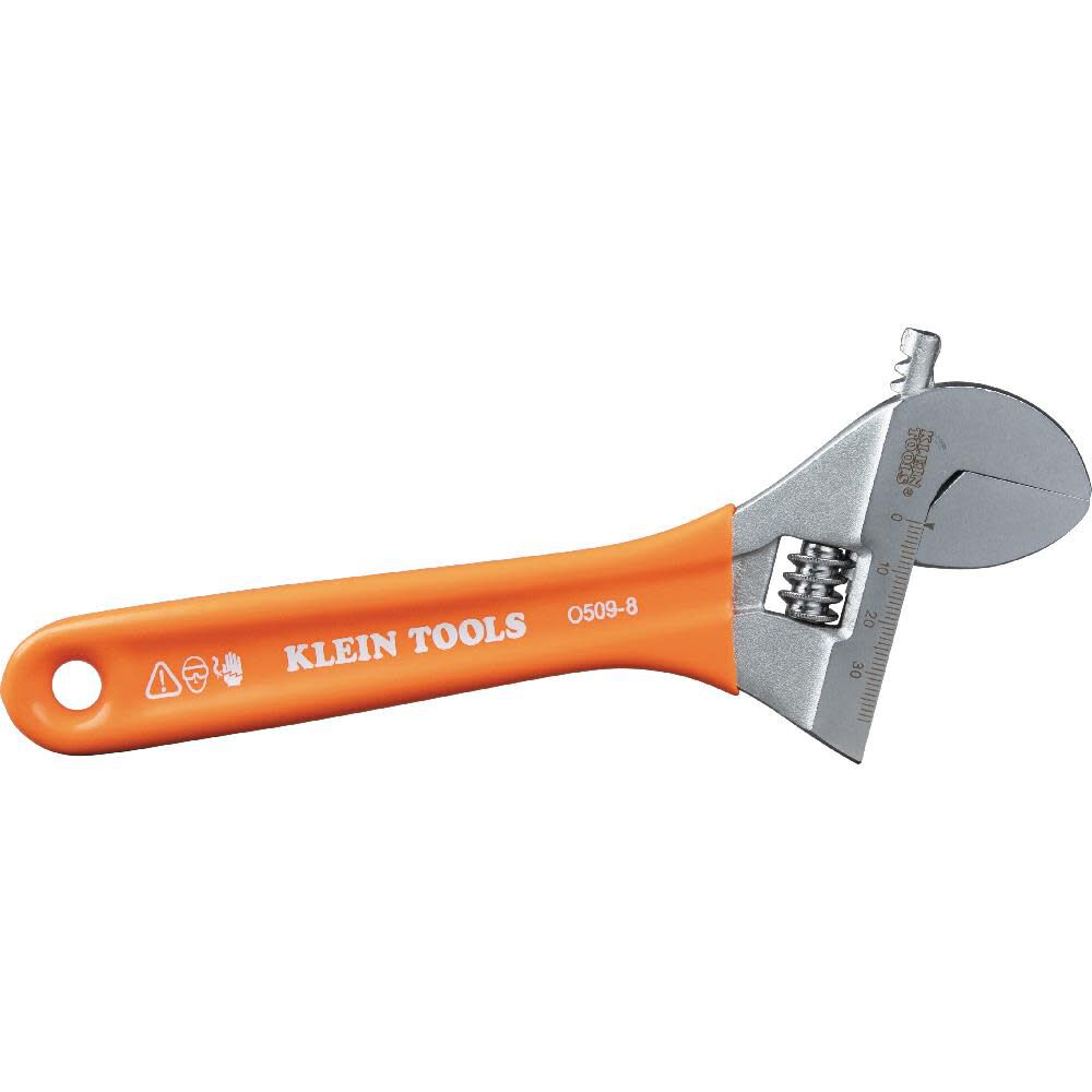 8 Inch Extra-Wide Jaw Adjustable Wrench O5098