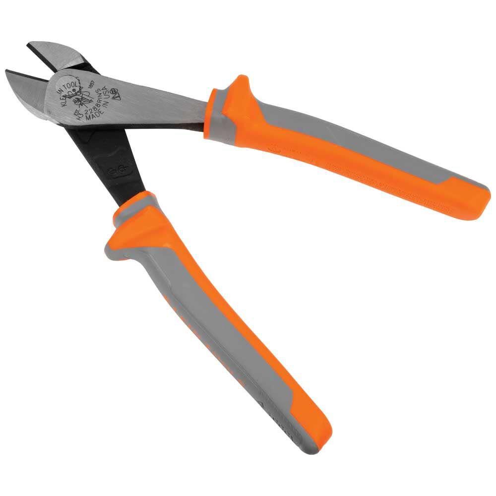 Insulated 8-in Electrical Diagonal Cutting Pliers 2288RINS