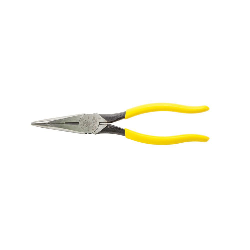 8in Long Nose Pliers Side Cutting D2038