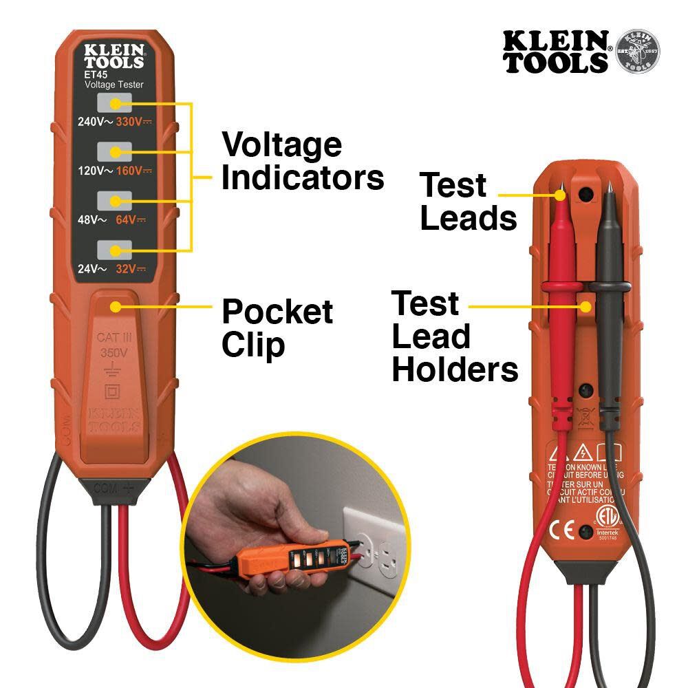 AC/DC Voltage Tester ET45