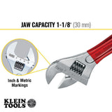 Adj. Wrench Extra Capacity 8-1/4in D5078