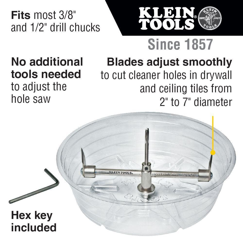 Adjustable Hole Saw 53731