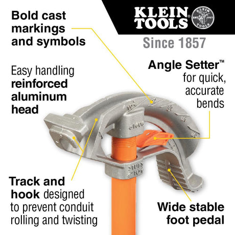 Aluminum Conduit Bender 1/2in EMT 51606