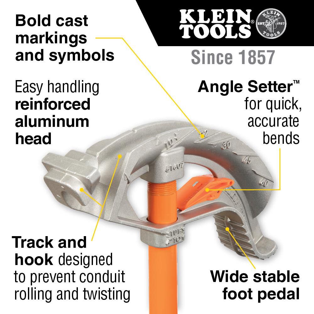 Aluminum Conduit Bender 3/4in EMT 51607