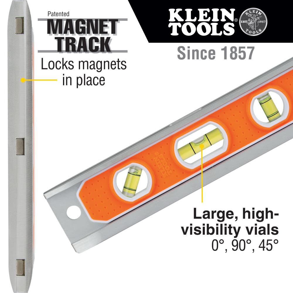 Aluminum Torpedo Level RE Magnet 935R