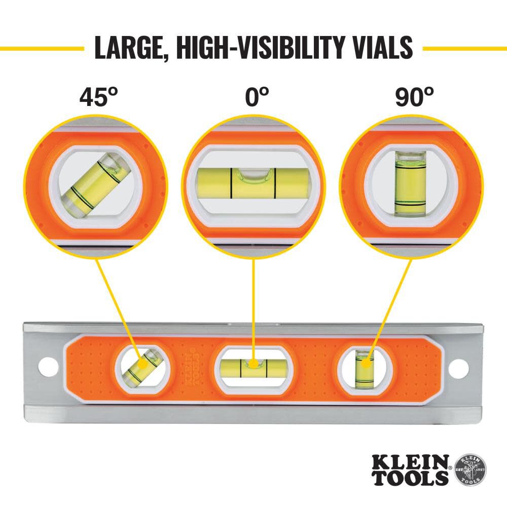 Aluminum Torpedo Level RE Magnet 935R