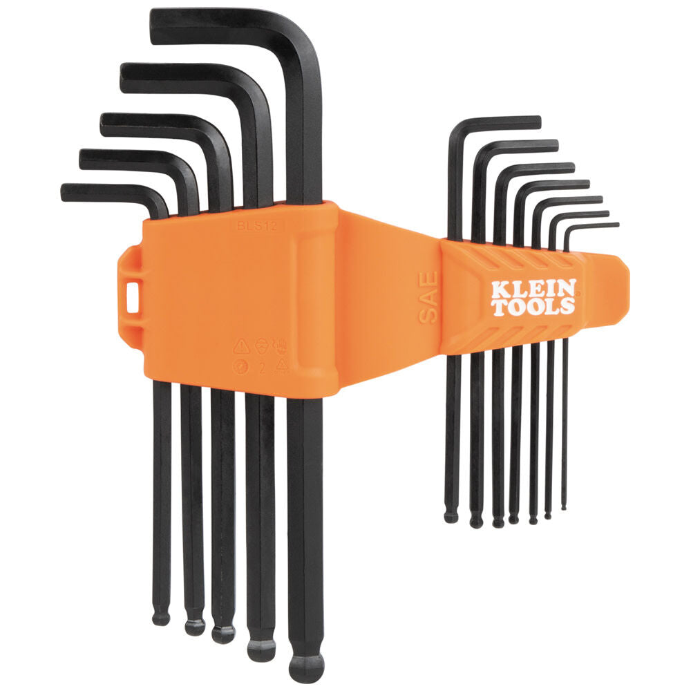 Ball-End Hex Key Wrench Set 12pc BLS12