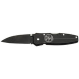 Black Light Lockback Knife 2-1/2in 44001BLK