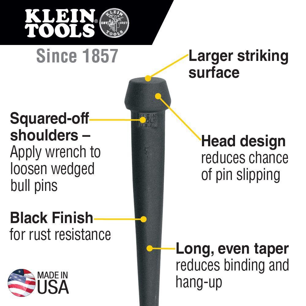 Broad-Head Bull Pin 10 In. long 3256