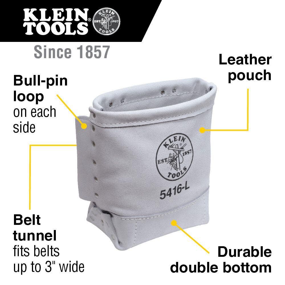 Bull Pin/Bolt Bag with Loop Leather 5416L