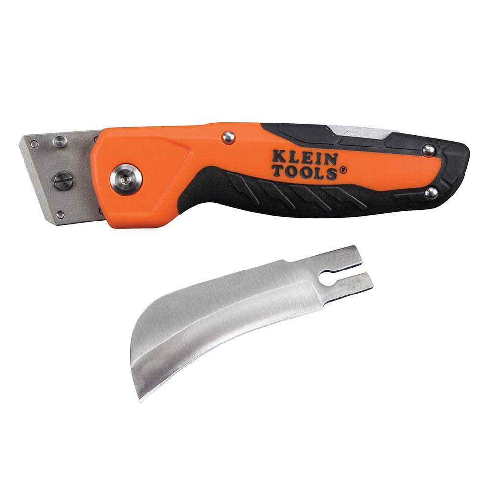 Cable Skinning w/Replaceable Blade 3/4-in 1-Blade Folding Utility Knife 44218