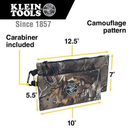 Camo Zipper Bags 2-Pack 55560