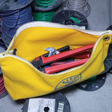 Canvas Tool Bag with Zipper Yellow 5539LYEL