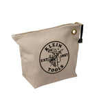 Canvas Zipper Bag Consumables Nat 5539NAT