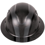 Carbon Fiber Full Brim Hard Hat, Spartan 60513