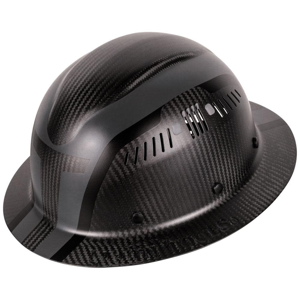 Carbon Fiber Full Brim Hard Hat, Spartan 60513