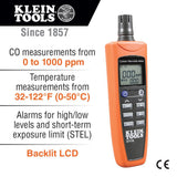 Carbon Monoxide Meter ET110