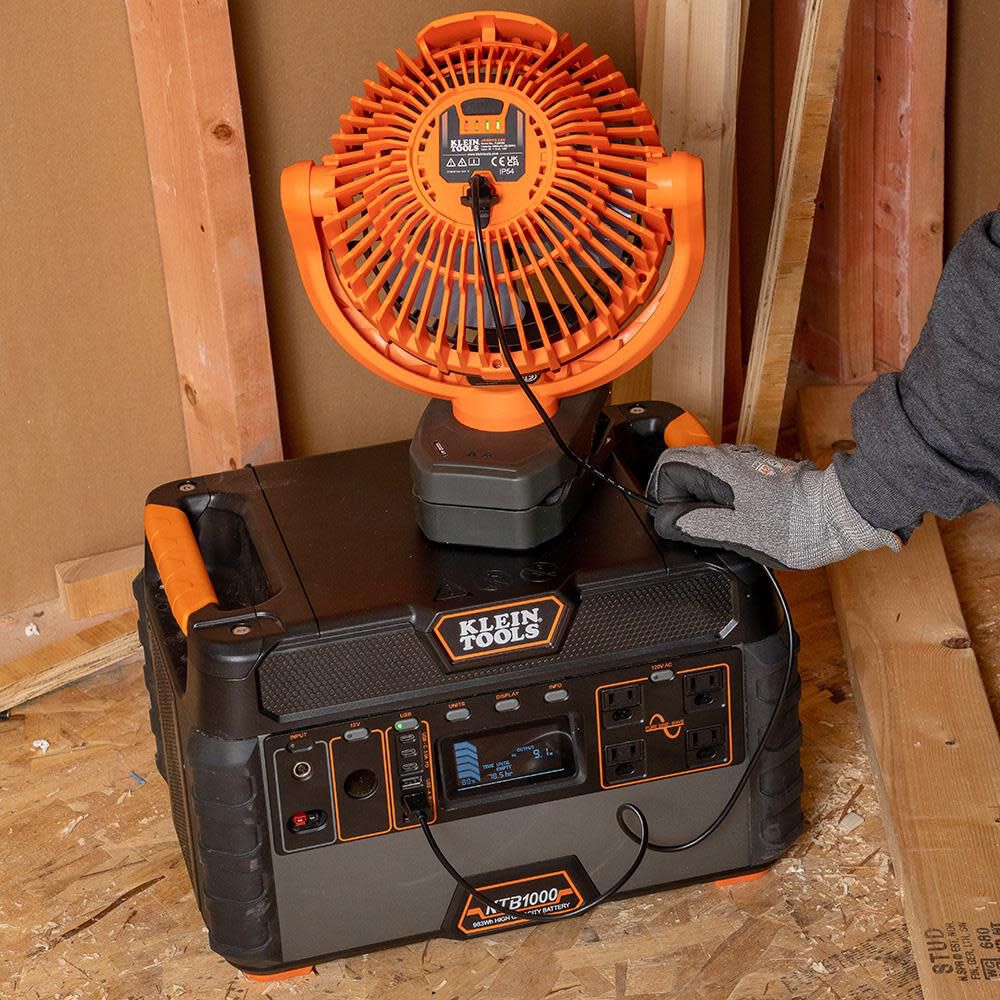 Clamping Jobsite Fan Rechargeable PJSFM2