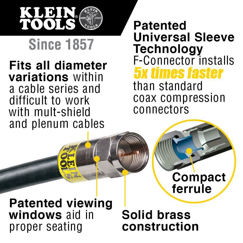 Coax Cable Installation Kit w/Pouch VDV026211