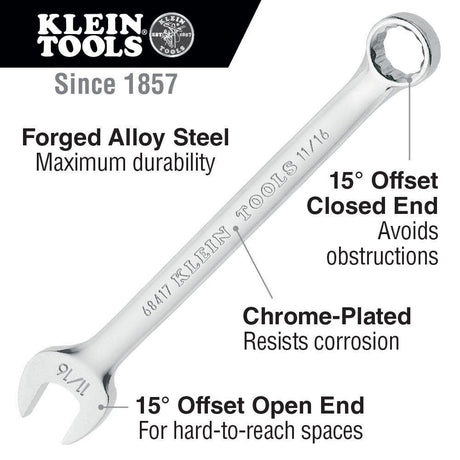 Combination Wrench 11/16in 68417