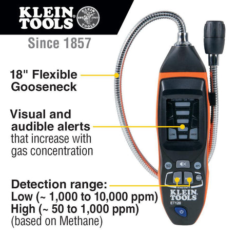 Tools Combustible Gas Leak Detector ET120