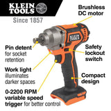 Compact Impact Wrench (Bare Tool) BAT20CW