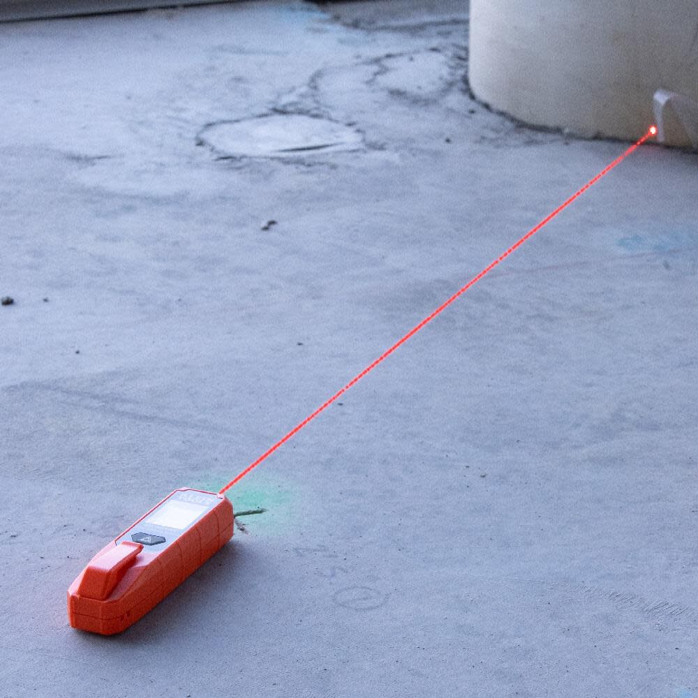 Compact 100-ft Indoor/Outdoor Red Laser Distance Measurer 93LDM100C