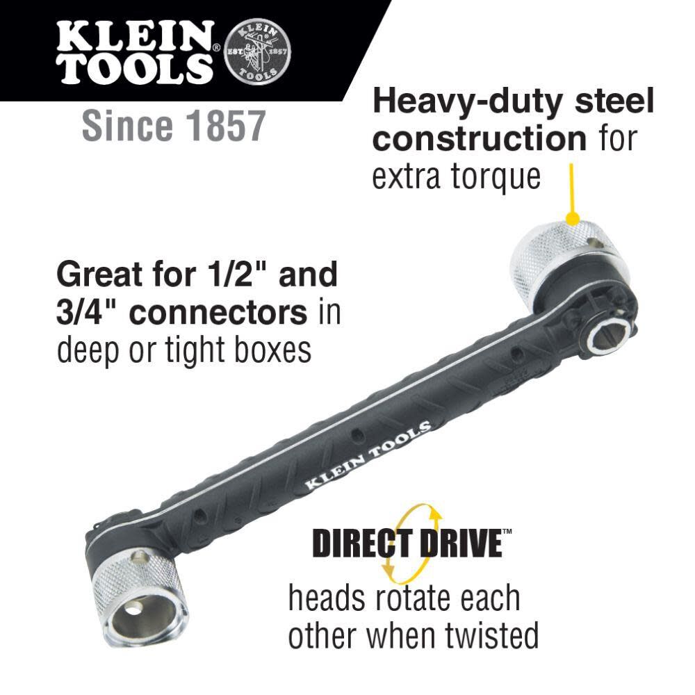 Conduit Locknut Wrench 1/2in 3/4in 56999