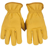 Cowhide Leather Gloves, Small 60602