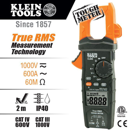 Digital Clamp Meter AC Auto 600A CL600