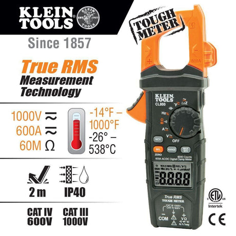 Digital Clamp Meter AC/DC Auto CL800