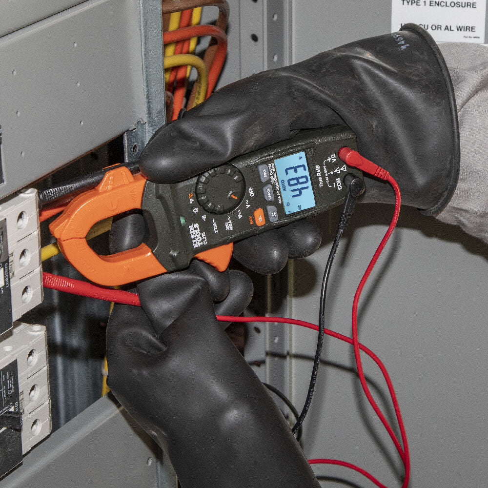 Digital Clamp Meter with Temp CL220