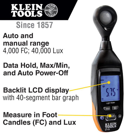 Digital Light Meter ET130