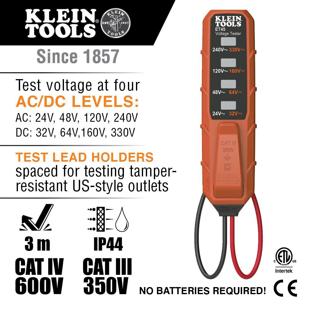 Electrical Test Kit ET45VP