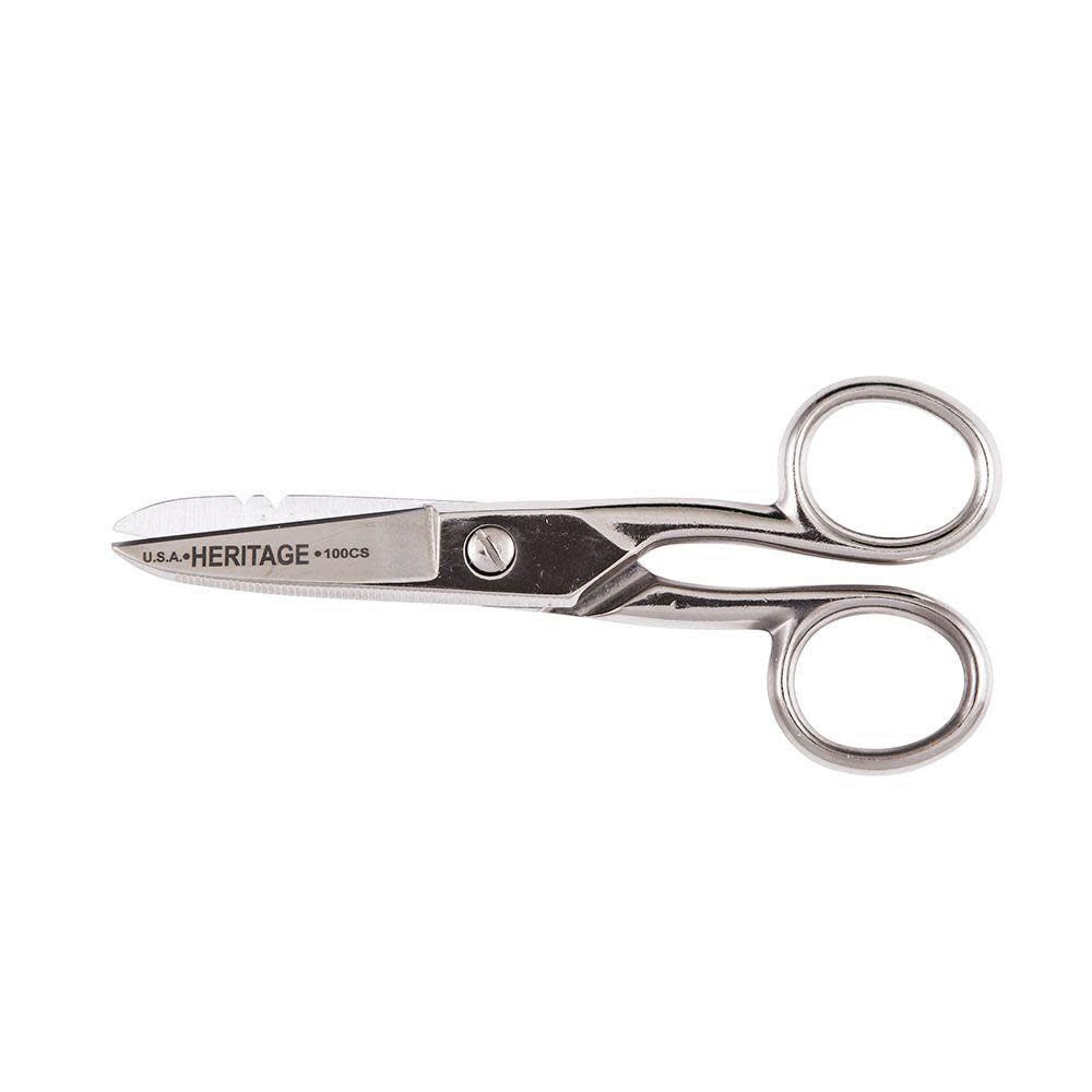 Electrician Scissors Serrated 100CS