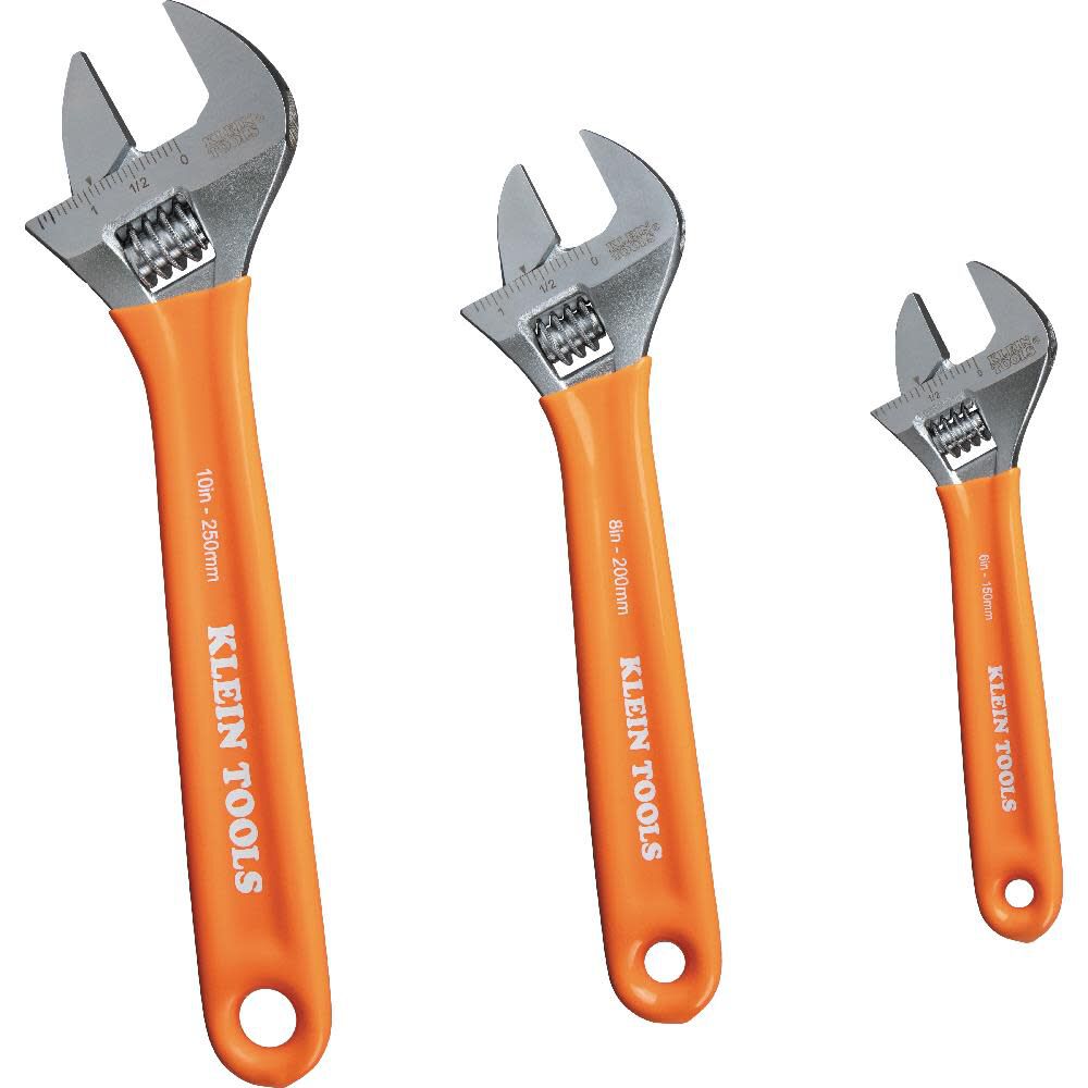 Extra-Capacity Adjustable Wrench Set 3pc D5073