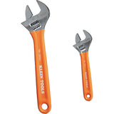 Extra-Capacity 2-Piece 10-in Steel Adjustable Wrench Set D5072