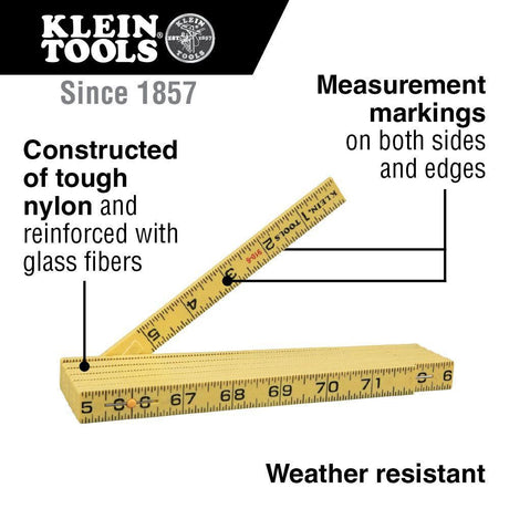 Fiberglass Folding Rule Inner Read 9106