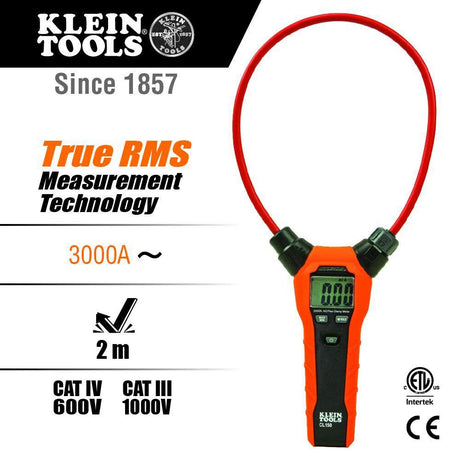 Flexible AC Current Clamp Meter CL150