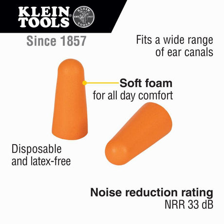 Foam Earplugs 10 Pair 6054010