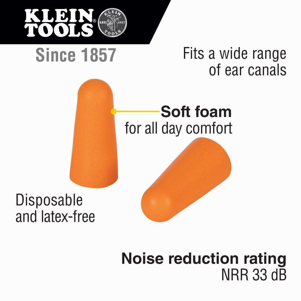 Foam Earplugs 50 Pair 6054050