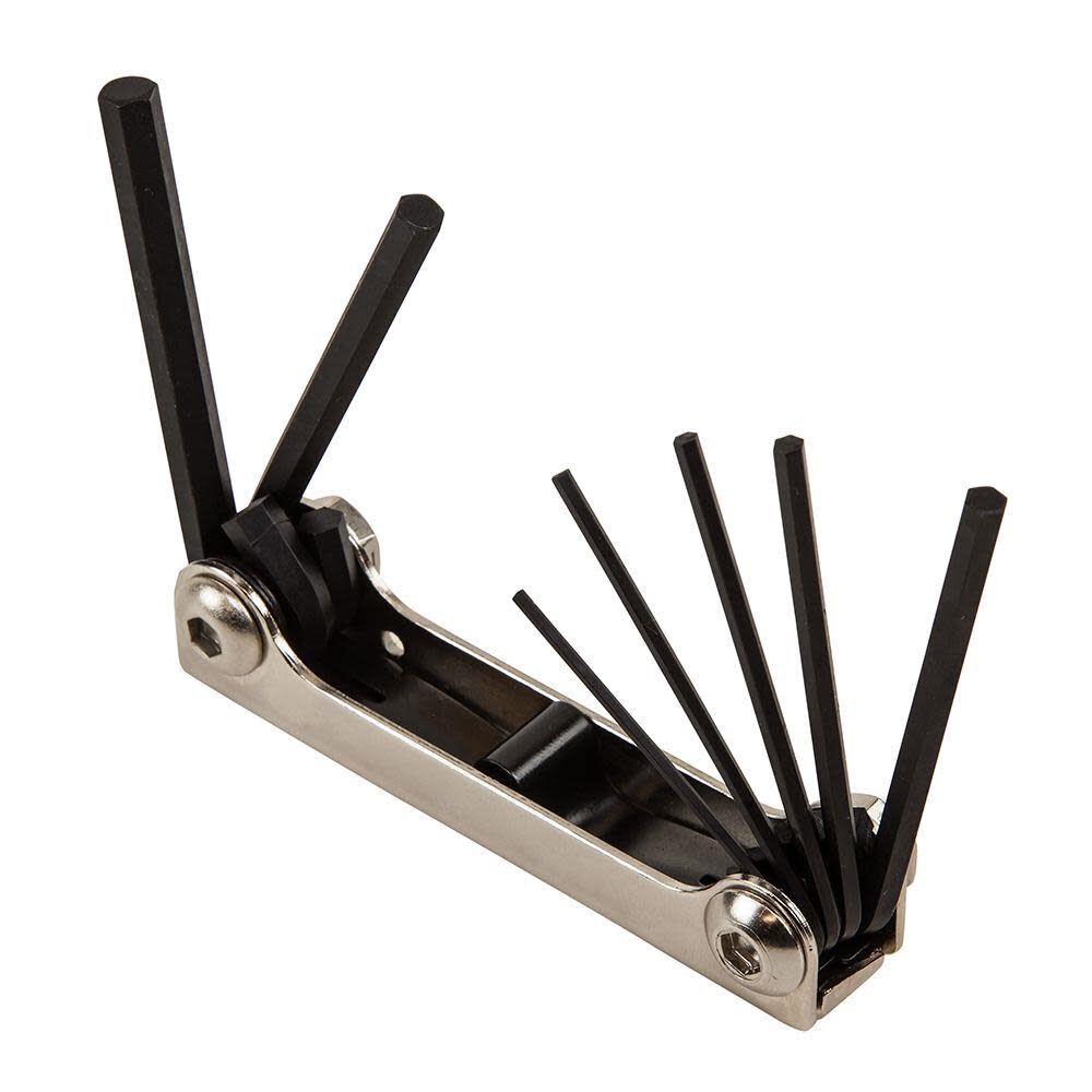 Folding Hex Key Set Metric 7 Pc 70582