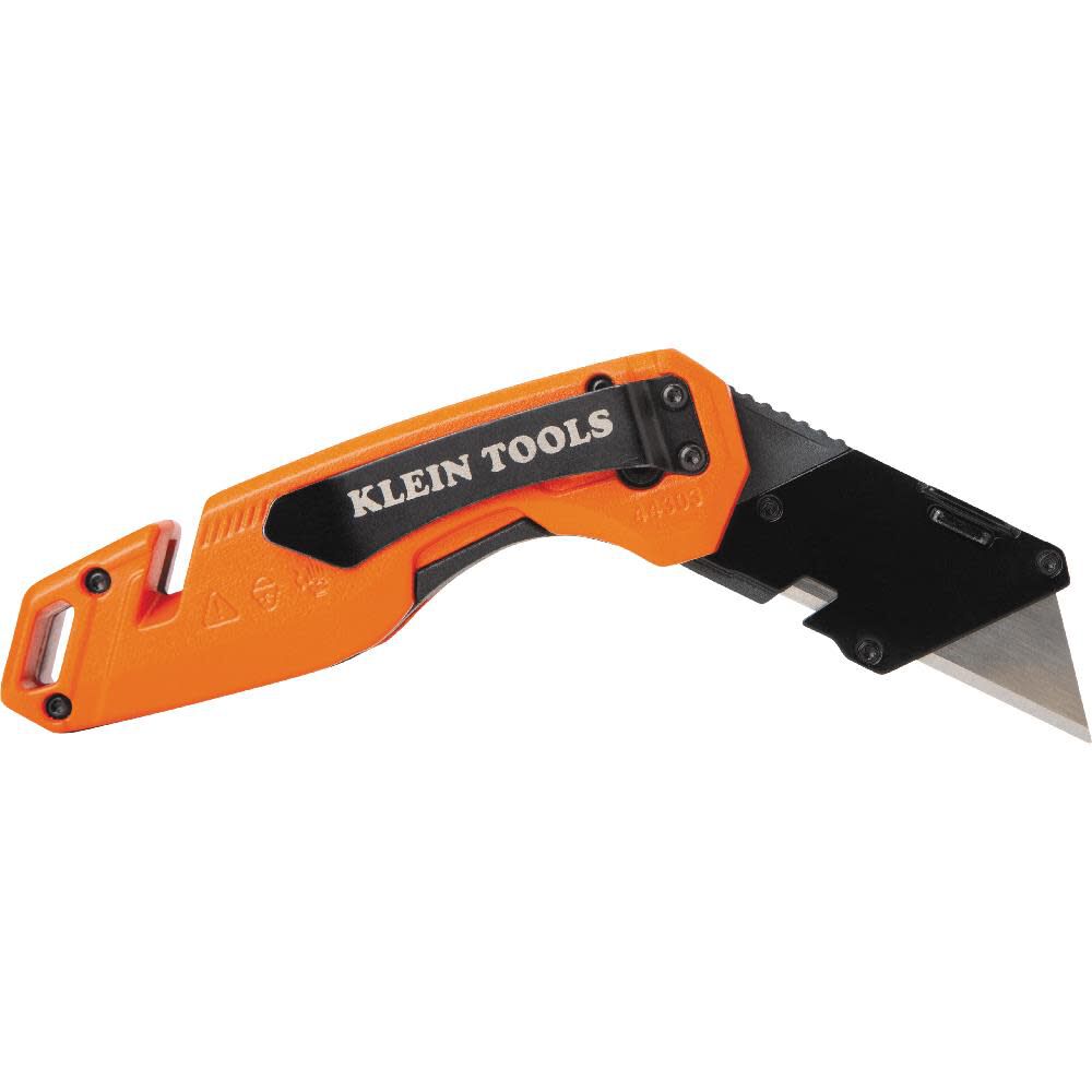 Flickblade 3/4-in 6-Blade Folding Utility Knife with On Tool Blade Storage 44303