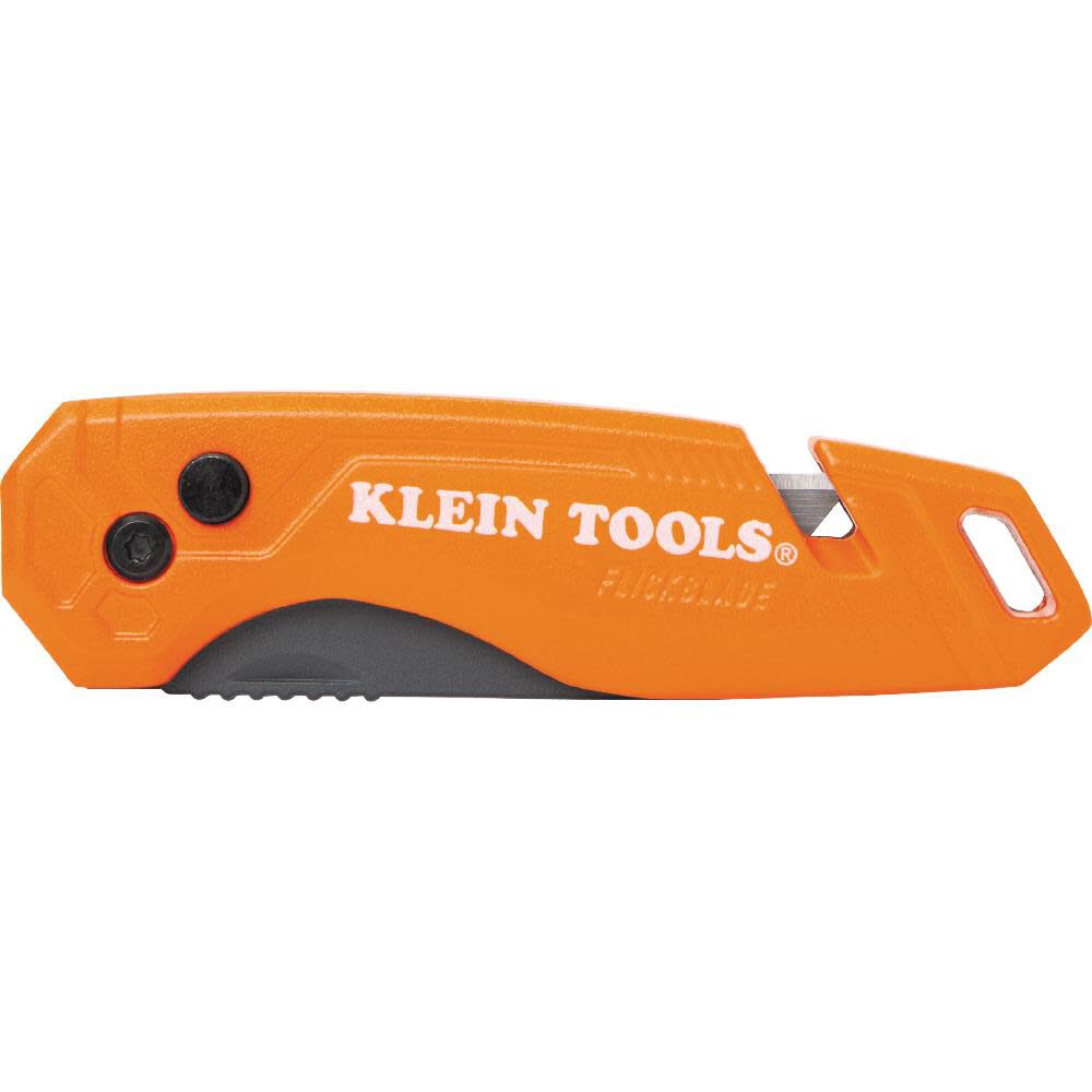 Flickblade 3/4-in 6-Blade Folding Utility Knife with On Tool Blade Storage 44303