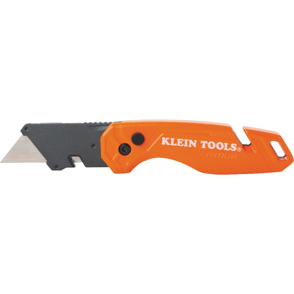 Flickblade 3/4-in 6-Blade Folding Utility Knife with On Tool Blade Storage 44303